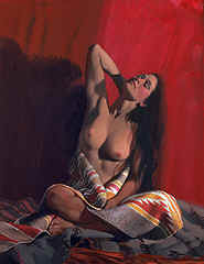 Navajo Nude by Putt Putman